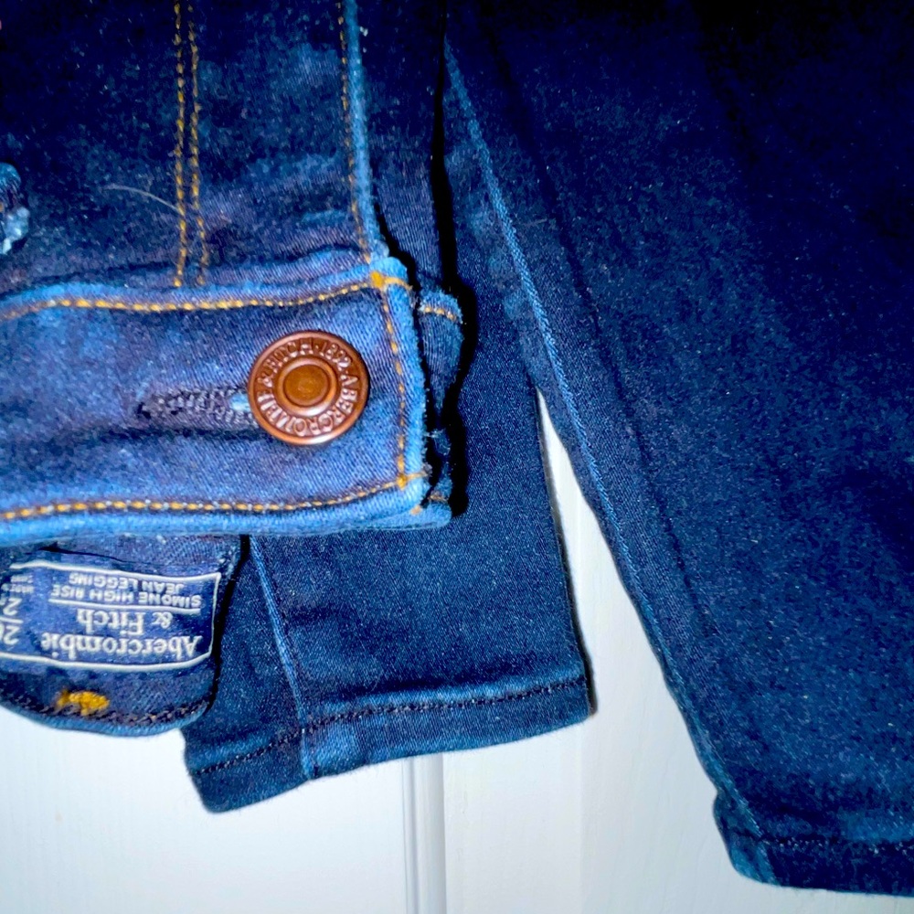 Dark Blue A&F Jegging